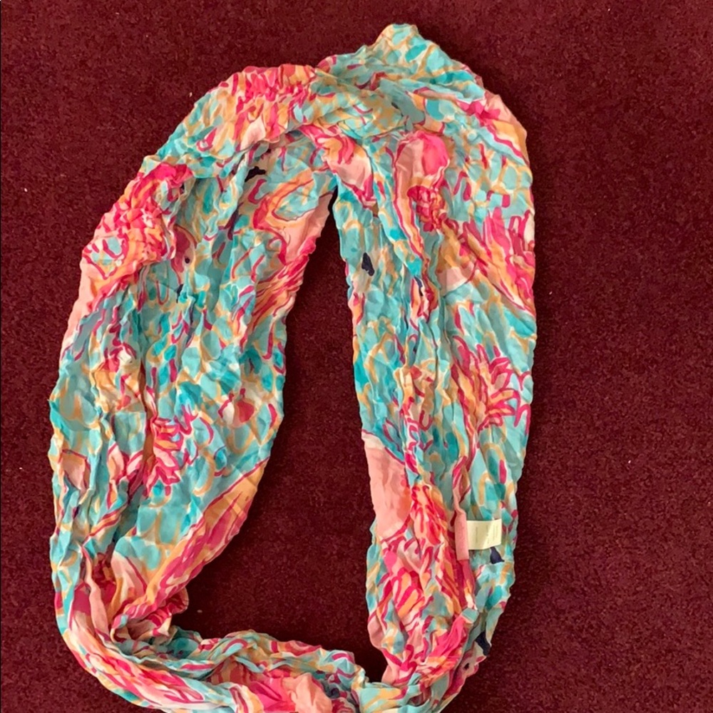 Lilly Pulitzer infinity scarf